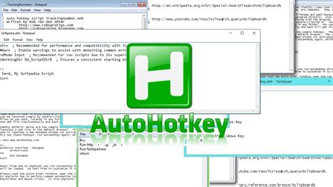 This example launches Notepad. . Auto hotkey